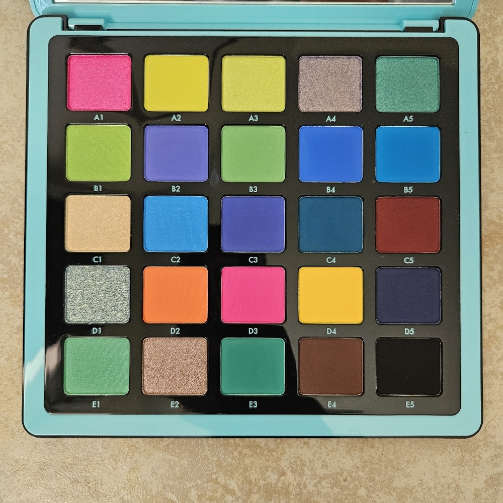 Anastasia Beverly Hills Blue and Gold Eyeshadow Palette